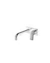 Concealed Single Lever Sink Mixer With Exposed Parts & Body | Chrome Finish | Enicet - Enicet Bathware