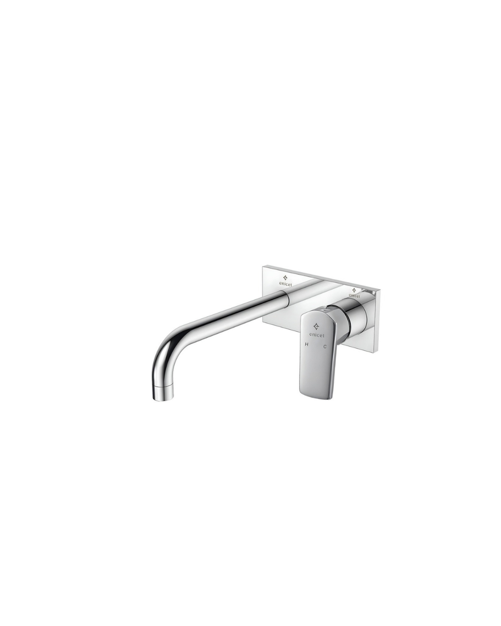 Concealed Single Lever Sink Mixer With Exposed Parts & Body | Chrome Finish | Enicet - Enicet Bathware