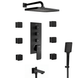 4 Outlet Body Jet Diverter Set - ENICET Matte Black Shower - Enicet Bathware