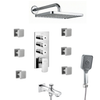 4 Outlet Body Jet Diverter Set - ENICET Brass Shower System - Enicet Bathware