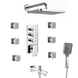 4 Outlet Body Jet Diverter Set - ENICET Brass Shower System