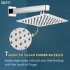 Enicet 6 Inch Rainfall Shower Head with Arm - Ultra Slim SS304 - Enicet Bathware