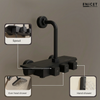 Matte Black Wall Mixer - ENICET Piano Aluminium Bathroom Tap - Enicet Bathware