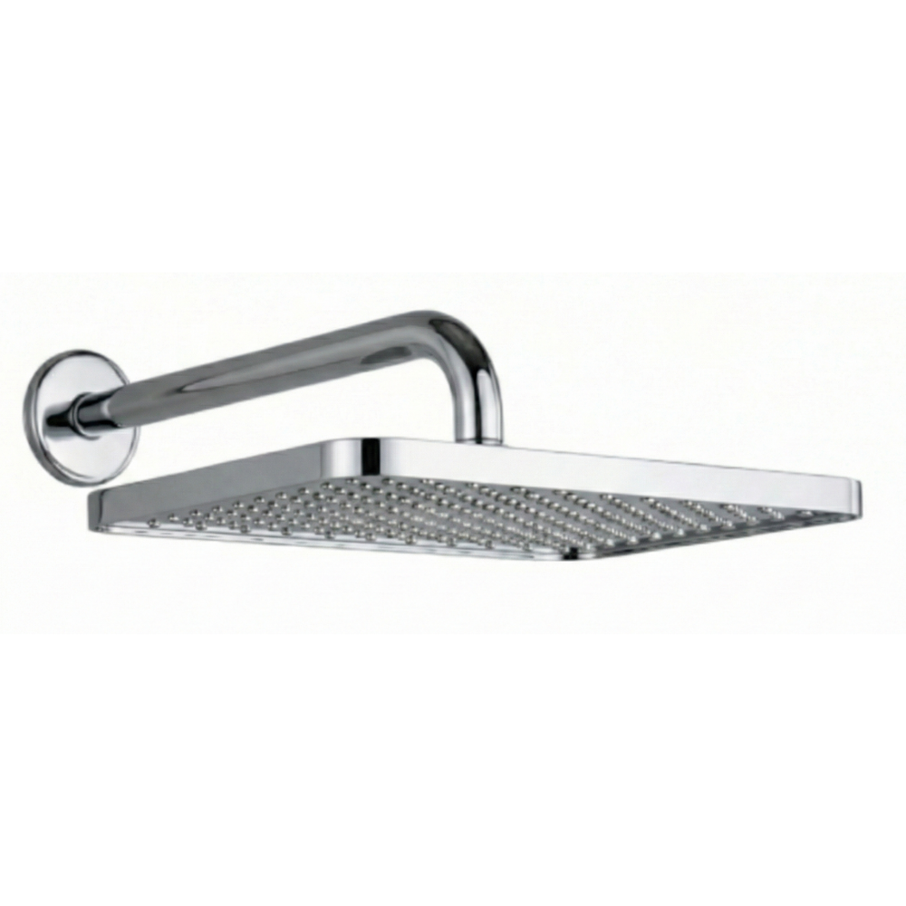 ABS OVERHEAD SHOWER SQURE GALLANT -7X11 WITH SET - Enicet Bathware