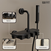 3 in 1 Piano Wall Mixer for Bathroom - ENICET Piano Matte Black Set - Enicet Bathware