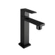 Matte Black Basin Tap - SS 304  6 inch High Neck Pillar Cock | Table Top Wash Basin Tap with Foam Flow
