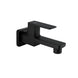 ENICET Brass Tap for Bathroom, with Wall Flange,Brass Bib Cock Long Body, Made Black, 7 Years Warranty, Foam Flow, Bathroom Taps for Home, Water Tap Wall Mounted