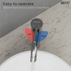 ENICET rust-resistant Single Lever Basin Mixer, 12 Inch Long Body, Chrome Finish, Hot and Cold Water Mixer Tap, 7 Years Warranty, Bathroom Wash Basin Tap - Enicet Bathware