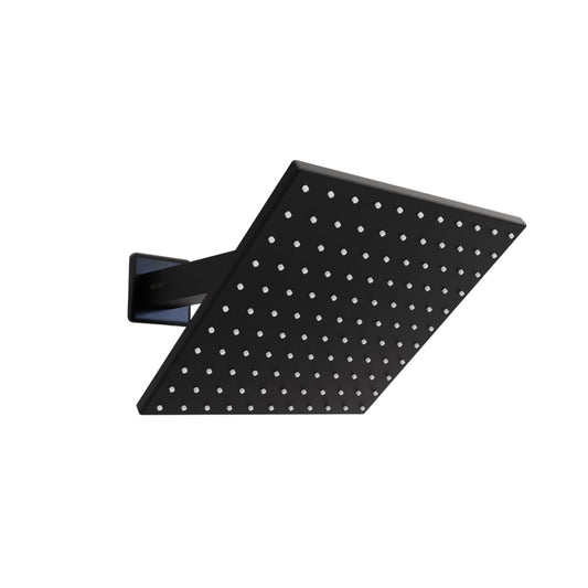 Enicet Shower With Arm, High Pressure Shower, Stainless Steel, Shower Head For Bathroom, Bathroom Shower Set Made Black 6X6