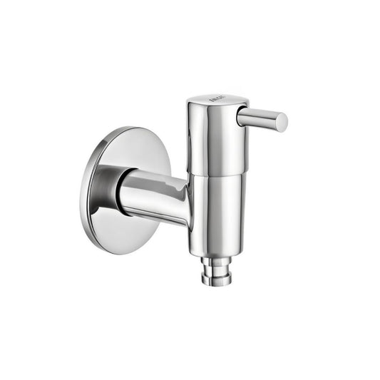 ENICET Washing Machine Tap with Wall Flange, Brass, 7 Years Warranty, Bib Cock for Bathroom, Washing Machine Tap (ABNS105)
