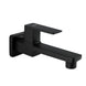 Black Wall Mounted Bathroom Tap - ENICET Brass Extra Long Bib Cock