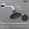 Wall Mixer with Shower - ENICET Rust-Resistant 3-in-1 Tap Set - Enicet Bathware