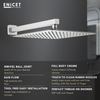8 Inch Rainfall Shower Head - ENICET Slim SS304 Square Shower - Enicet Bathware