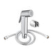 ENICET Health Faucet Gun, ABS, Chrome Finish, Jet Spray Gun, Bidet Spray for Toilet, Toilet Accessories, Hand Bidet, Flush Gun, Faucet for Toilet