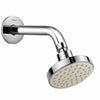 Round Rain Shower Head - ENICET 4 Inch Silver ABS Overhead Shower