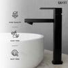 Black Basin Mixer Tap - ENICET 12 Inch Brass Single Lever
