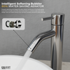 ENICET rust-resistant Single Lever Basin Mixer, 12 Inch Long Body, Chrome Finish, Hot and Cold Water Mixer Tap, 7 Years Warranty, Bathroom Wash Basin Tap - Enicet Bathware