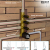 4 Outlet Body Jet Diverter Set - ENICET Matte Black Shower - Enicet Bathware