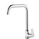 Swan Neck Pillar Cock Extended Spout – Premium Brass Kitchen Tap | Enicet Bathware