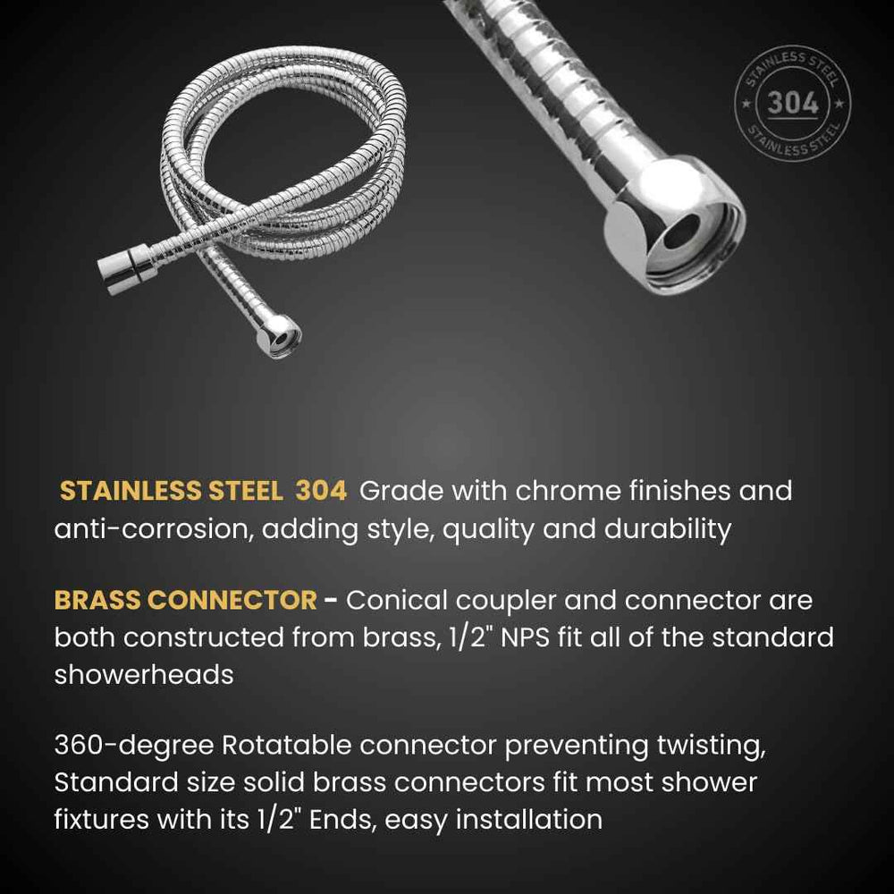 Health Faucet Gun for Toilet - ENICET ABS Chrome Jet Spray