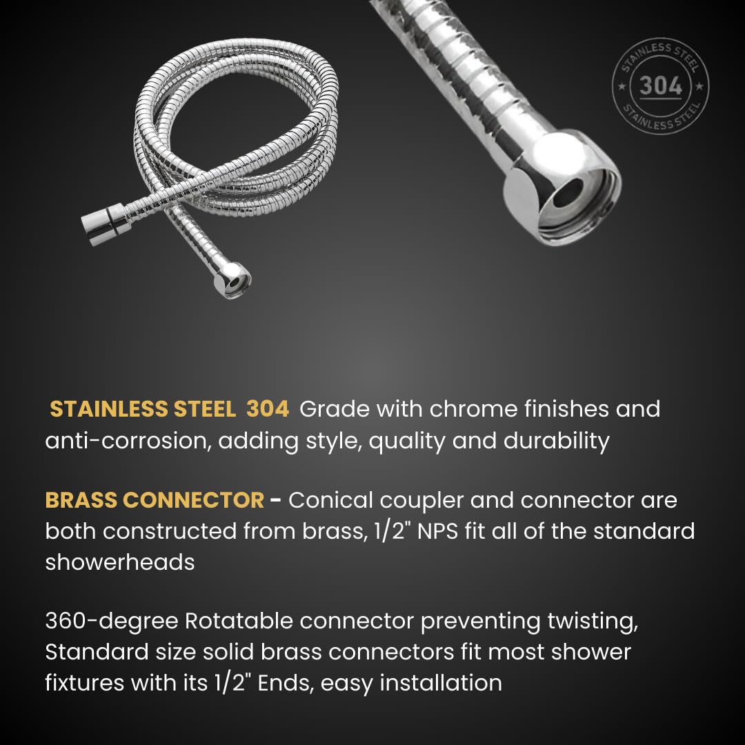 ENICET Health Faucet Gun, ABS, Chrome Finish, Jet Spray Gun, Bidet Spray for Toilet, Toilet Accessories, Hand Bidet, Flush Gun, Faucet for Toilet