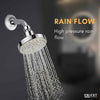 Round Rain Shower Head - ENICET 4 Inch Silver ABS Overhead Shower