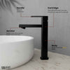Black Basin Mixer Tap - ENICET 12 Inch Brass Single Lever