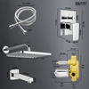 Shower Diverter Set with 12-Inch Rain Shower and Spout | Enicet - Enicet Bathware
