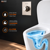 ENICET Concealed WC Flush Valve With Push Button And Cartridge