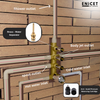 4 Outlet Body Jet Diverter Set - ENICET Brass Shower System - Enicet Bathware