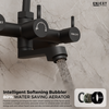 Matte Black Full Shower Set - ENICET Premium Brass Wall Mixer - Enicet Bathware