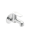 Bib Cock Short Body With Wall Flange | Chrome Finish | Enicet - Enicet Bathware