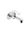 Bib Cock Long Body With Wall Flange | Chrome Finish | Enicet - Enicet Bathware