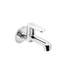 Bib Cock Long Body With Wall Flange | Chrome Finish | Enicet