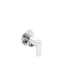 Angle Cock With Wall Flange | Chrome Finish | Enicet