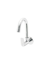 Sink Cock With Wall Flange | Chrome Finish | Enicet - Enicet Bathware