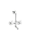 Wall Mixer 2 in 1 With Bend For Overhead Shower | Chrome Finish | Enicet