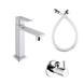 Basin Tap Set With Angle Cock - ENICET 6 inch Pillar Cock Set - Enicet Bathware