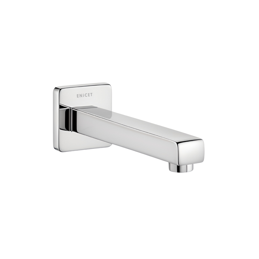 Bath Tub Spout with Wall Flange - ENICET SS-304 Chrome Finish - Enicet Bathware