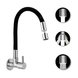 ENICET Dual Flow Sink Tap with Flexible Spout, 360 Rotating Swivel Swinging Spout, Brass Build, Kitchen Sink Tap, Tap for Kitchen Sink, Wash Basin Tap