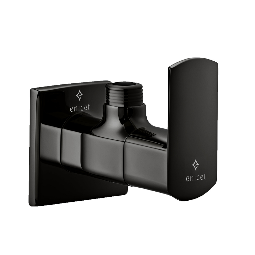 Angle Cock With Wall Flange | Chrome Finish | Enicet - Enicet Bathware