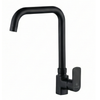 Swan Neck Pillar Cock with Extended Spout Chrome Finish | Enicet - Enicet Bathware