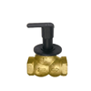 Flush Cock 25mm Extra Heavy Body with Wall Flange | Enicet - Enicet Bathware