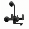 Wall Mixer 2 in 1 With Bend For Overhead Shower | Chrome Finish | Enicet - Enicet Bathware